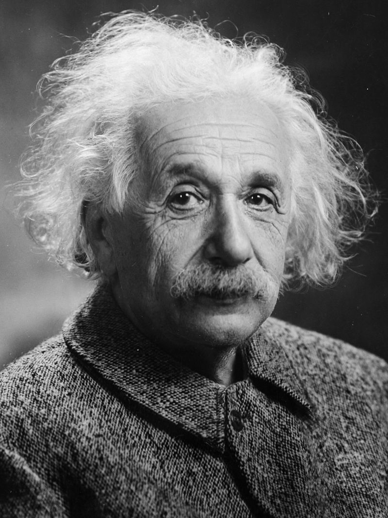 Albert Einstein nel 1947 (immagine di pubblico dominio)